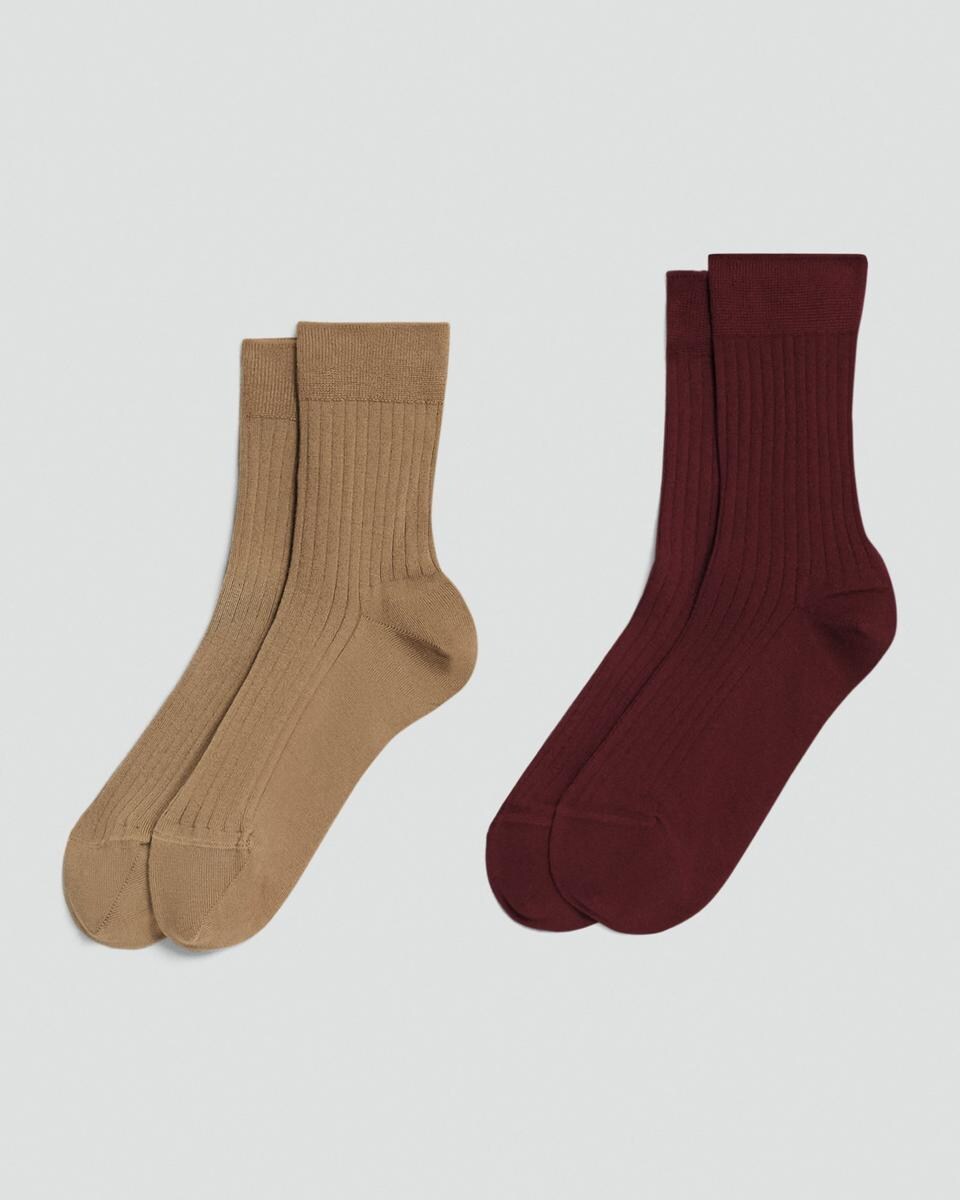 2-Pack Trouser Socks in Washable Wool