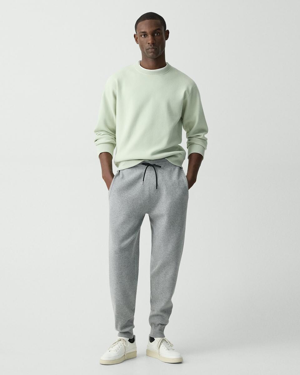 Drawstring Jogger in Fine Bilen