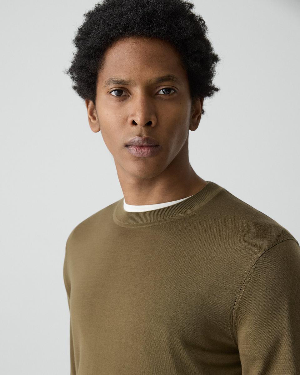 Crewneck Sweater in Regal Wool