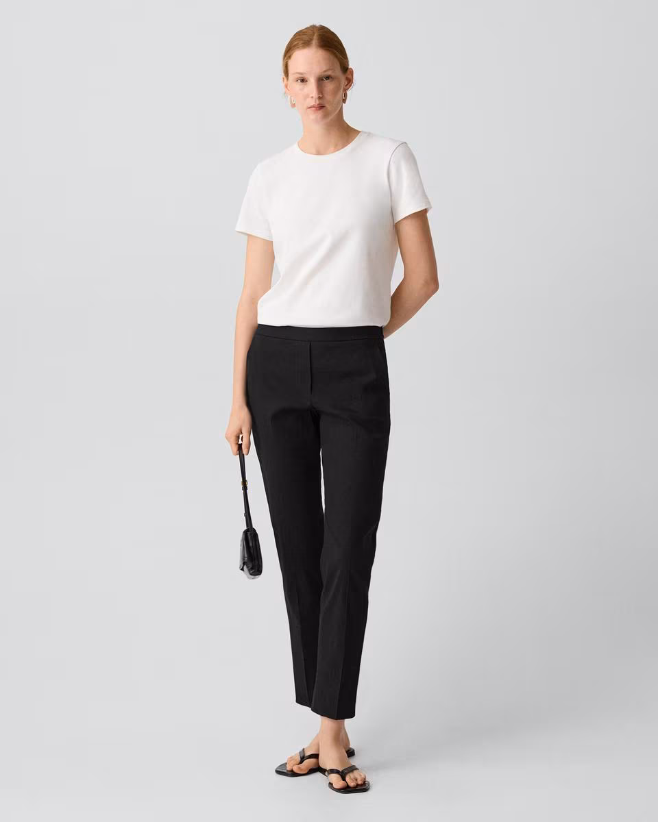 Treeca Pull-On Pant in Good Linen