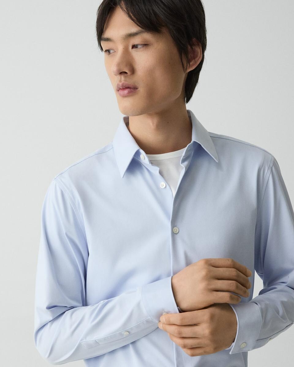 Sylvain Shirt in Structure Knit