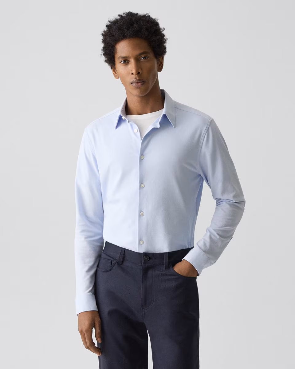 Sylvain Shirt in Structure Twill