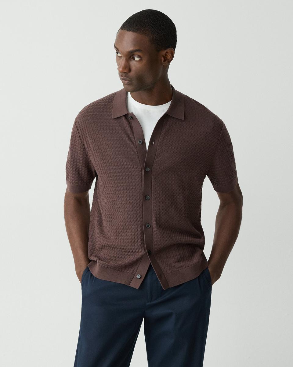 Cairn Short-Sleeve Shirt in Cotton
