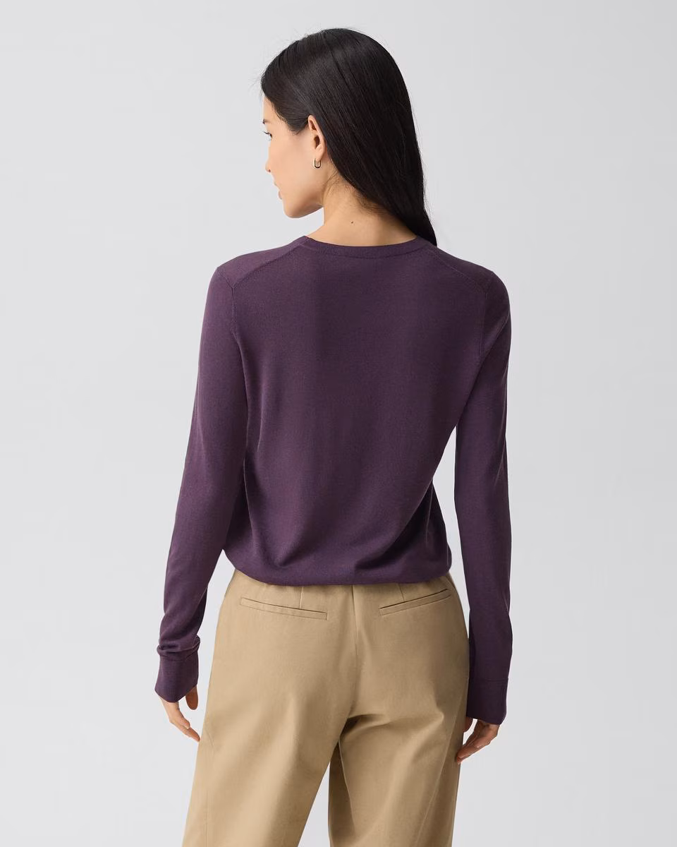 Crewneck Sweater in Regal Wool