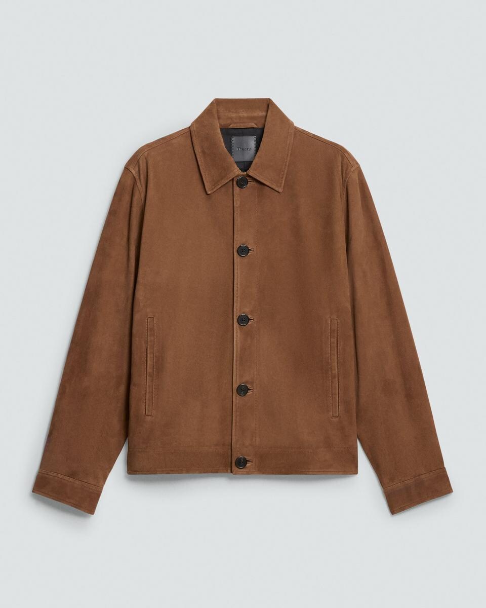 Amos Jacket in Suede