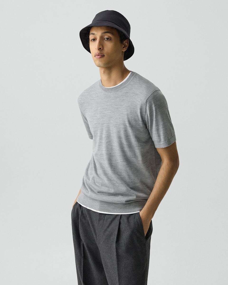 Soris Tee in Regal Wool