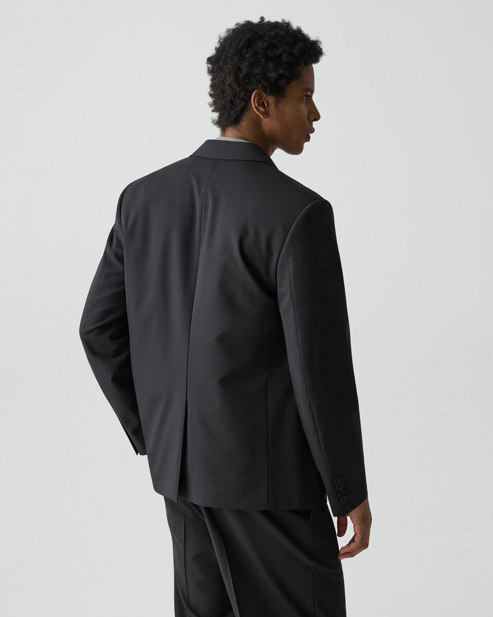 Relaxed Blazer in Stretch Wool