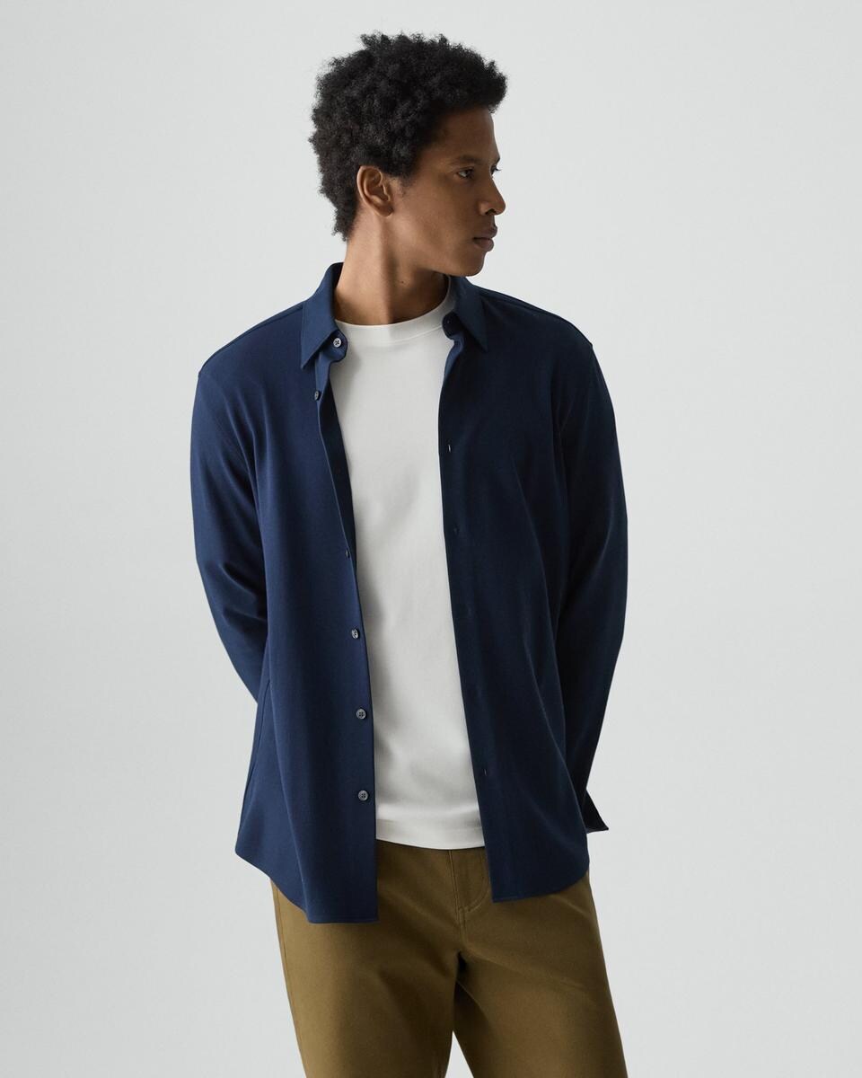 Sylvain Shirt in Structure Twill