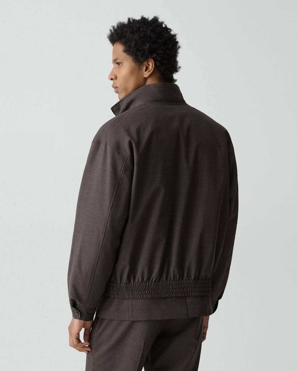 Reversible Jacket in Motion Wool