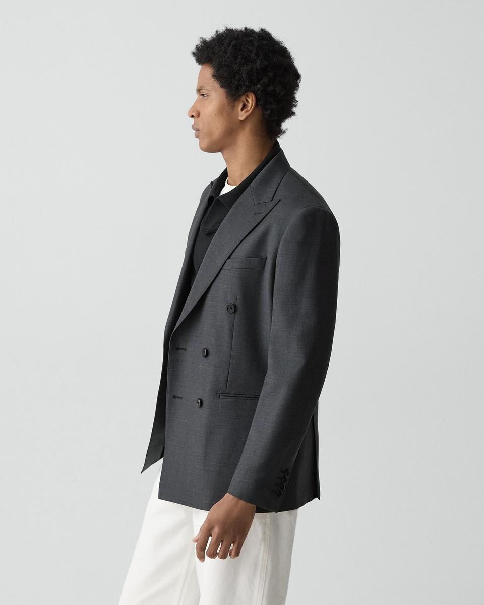 Standard Double-Breasted Blazer in Sartorial Wool