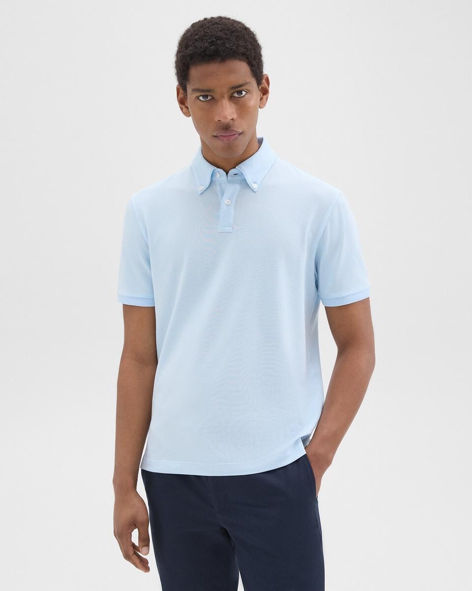 Tailored Polo Shirt in Function Piqué