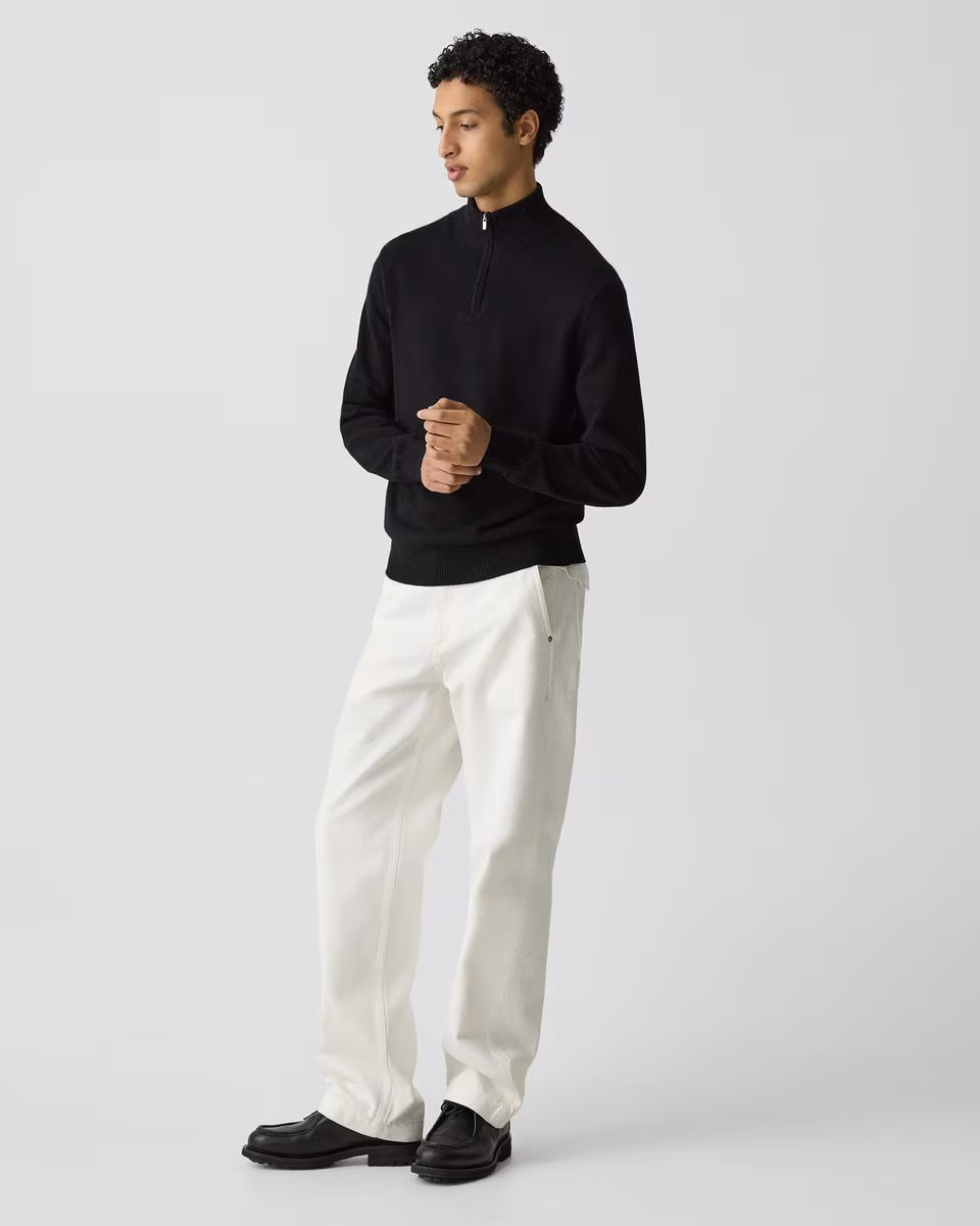 Hilles Quarter-Zip Sweater in Cashmere