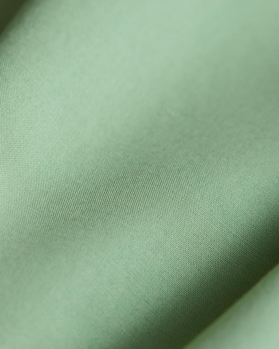 Puff Sleeve Mini Dress in City Poplin