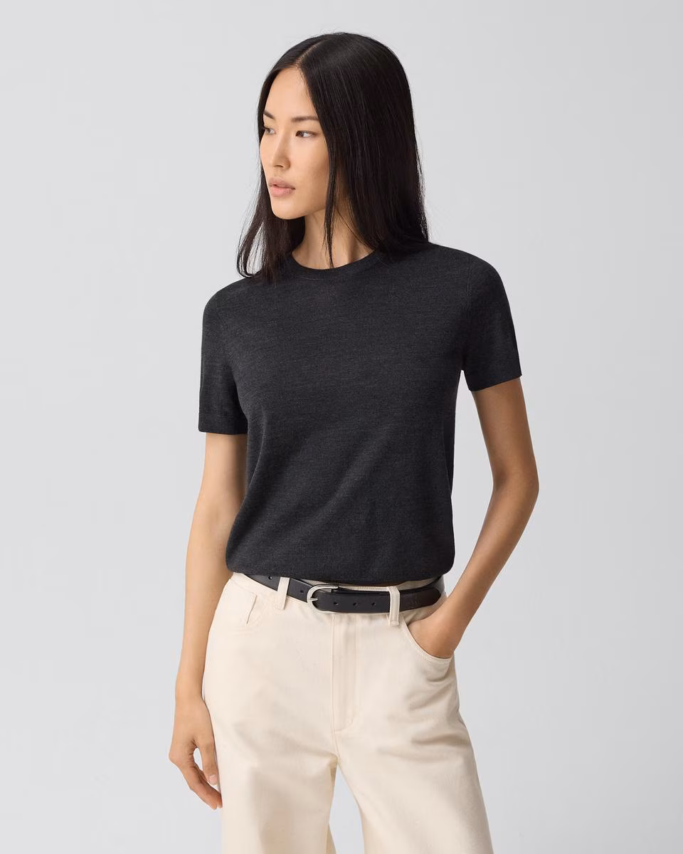 Sweater Tee in Regal Wool