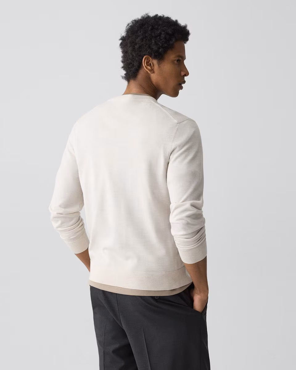 Crewneck Sweater in Regal Wool