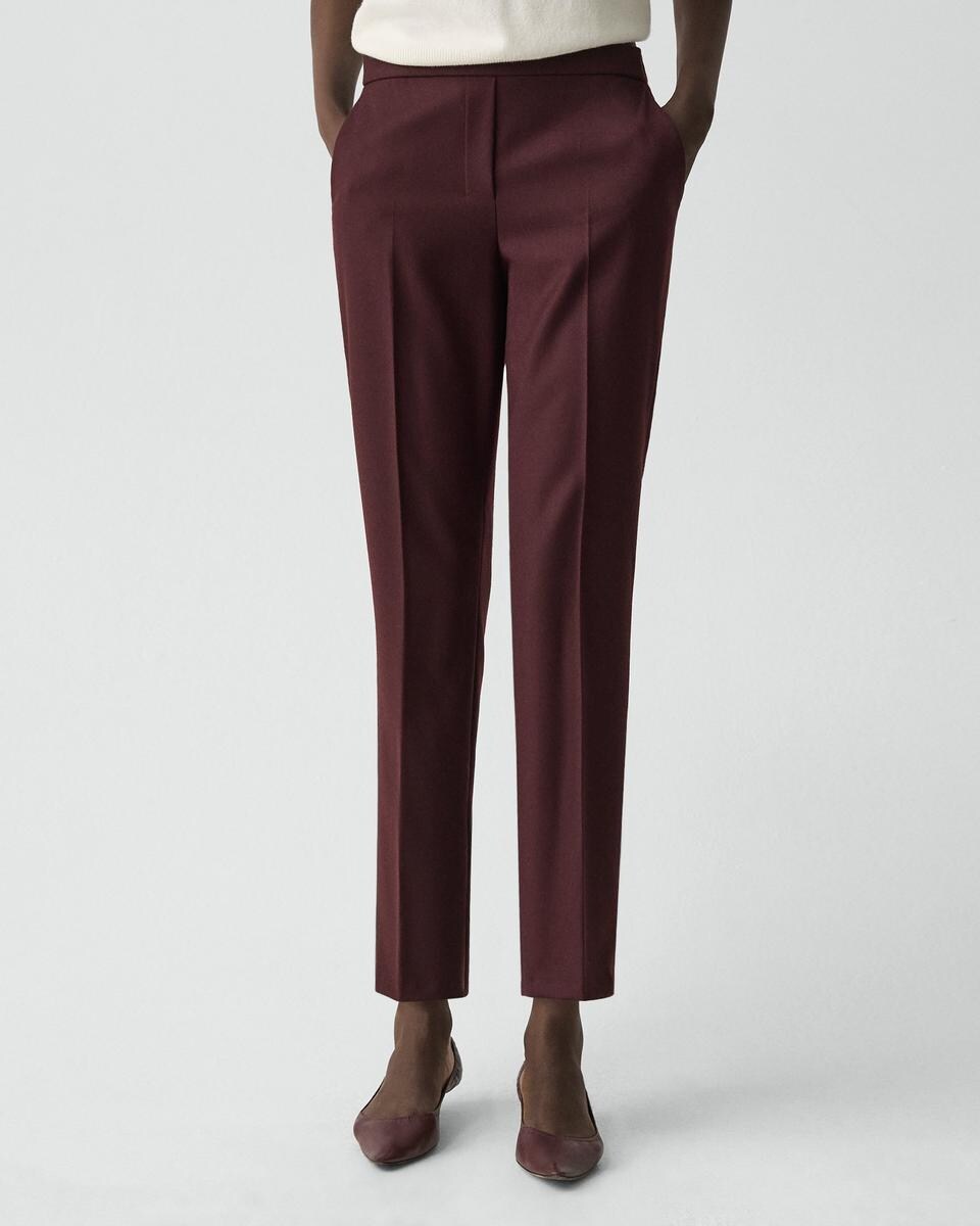Treeca Pull-On Pant in Sleek Flannel