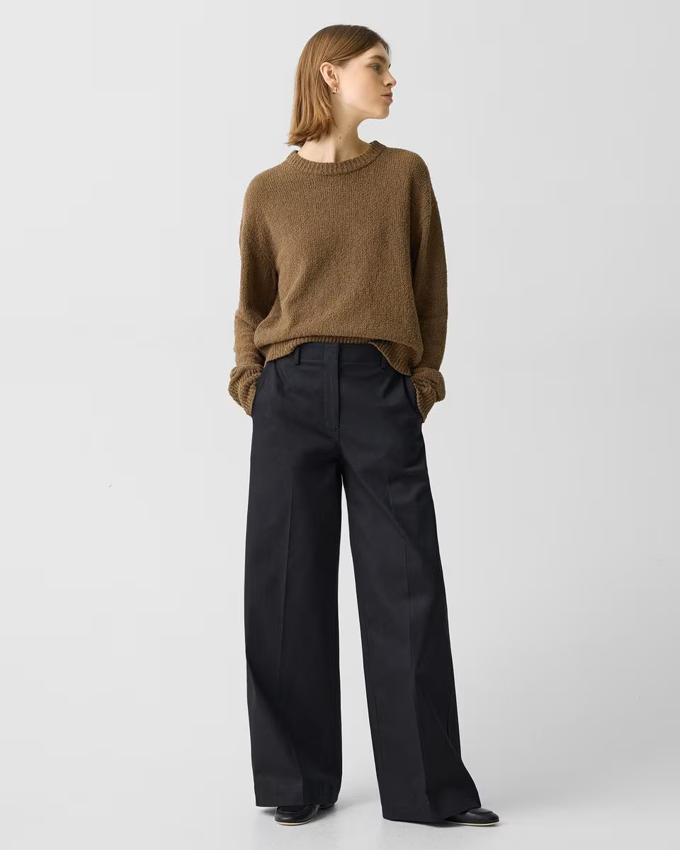 Relaxed Pant in Cotton Chino