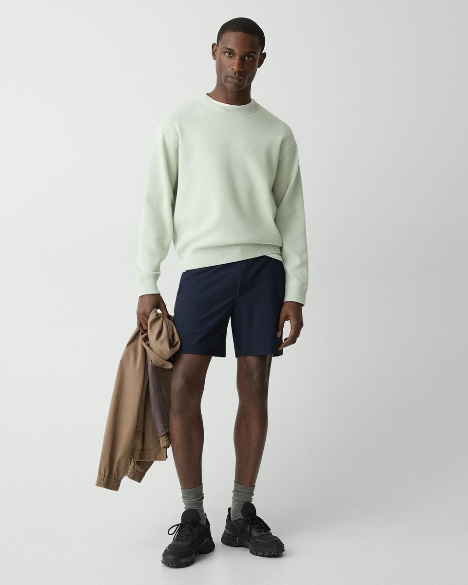 Curtis Drawstring Short in Precision Ponte