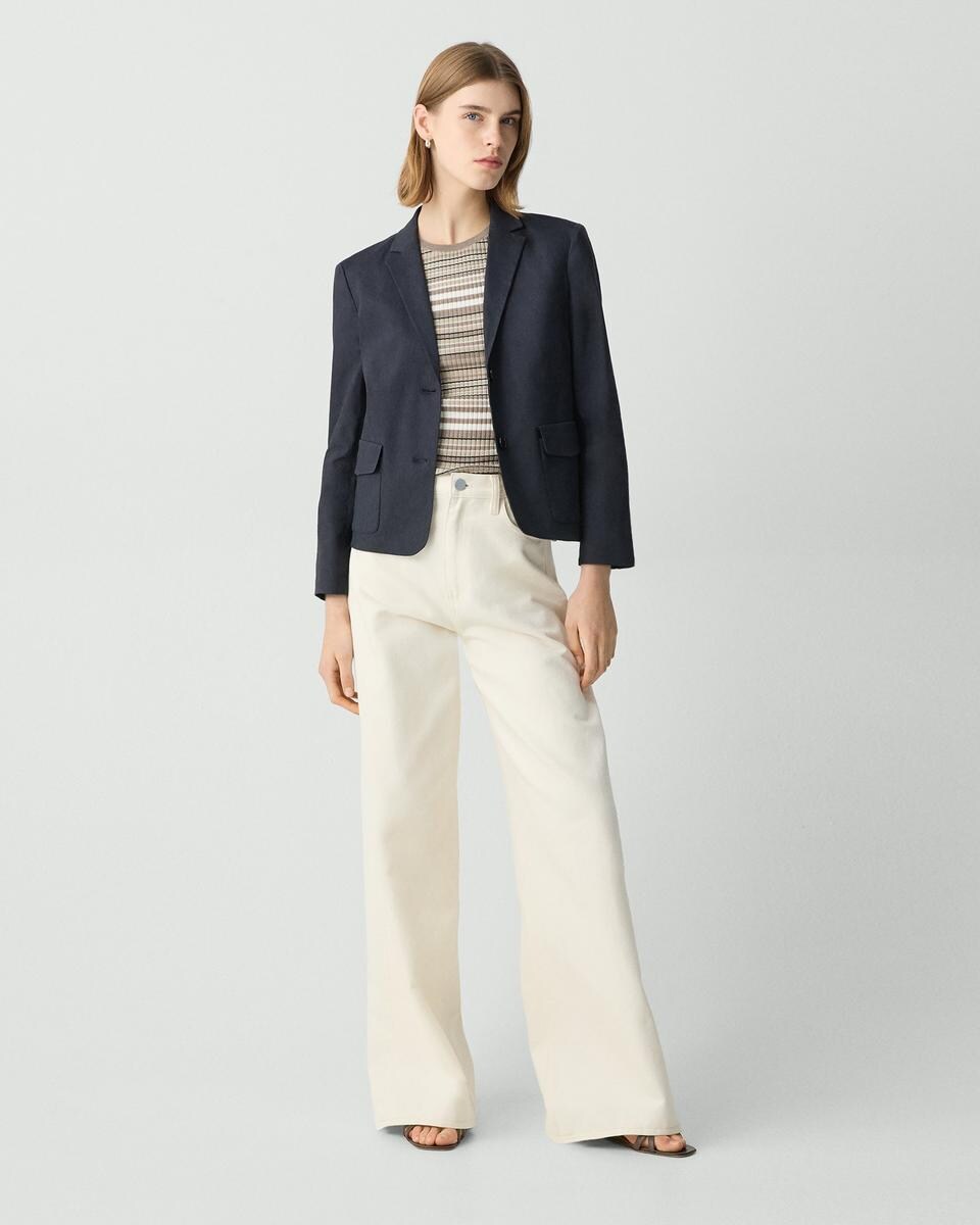 Shrunken Blazer in Good Linen