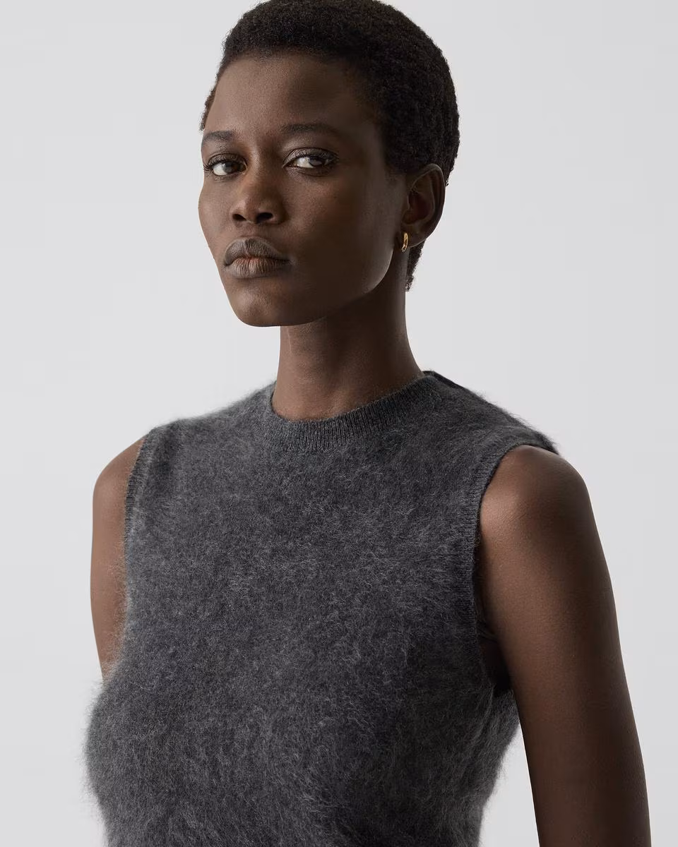 Brushed Top in Airy Cashmere