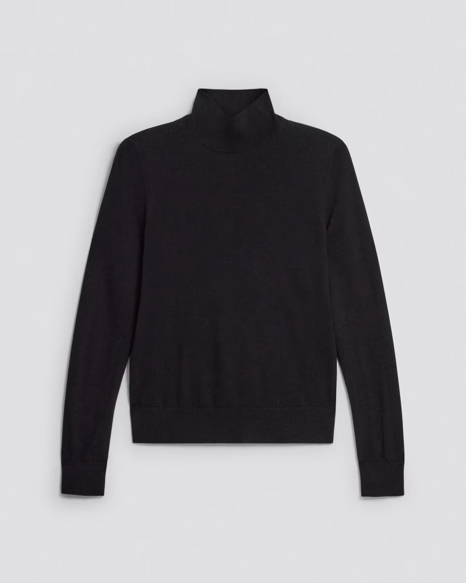 Turtleneck Sweater in Regal Wool