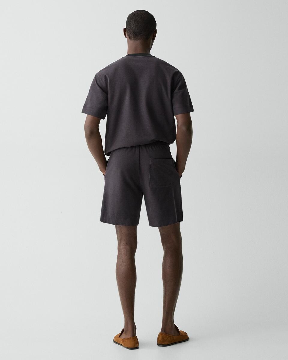 Drawstring Short in Terry Cotton