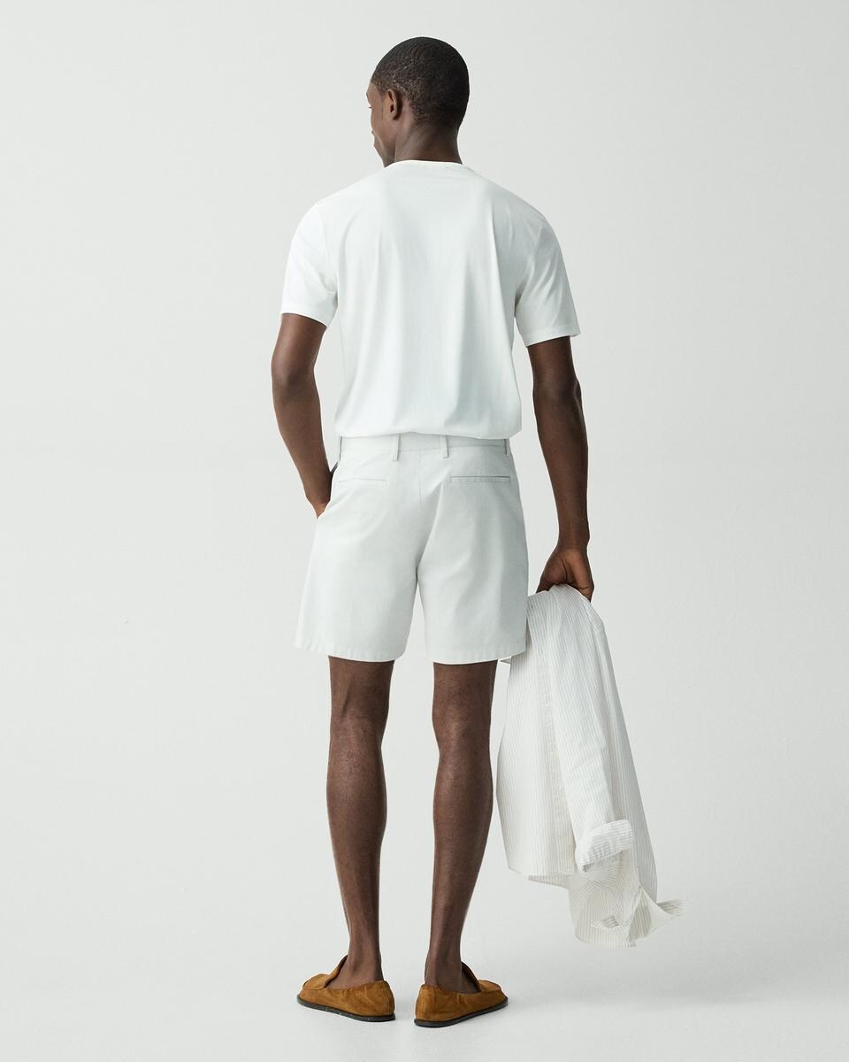 Zaine Short in Stretch Cotton