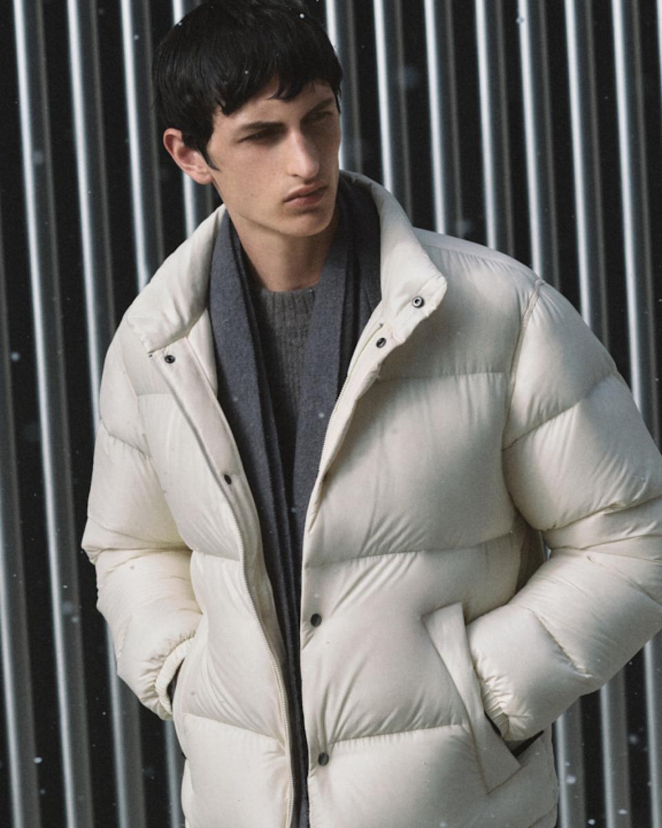 Parachute Puffer Jacket in Motion Down