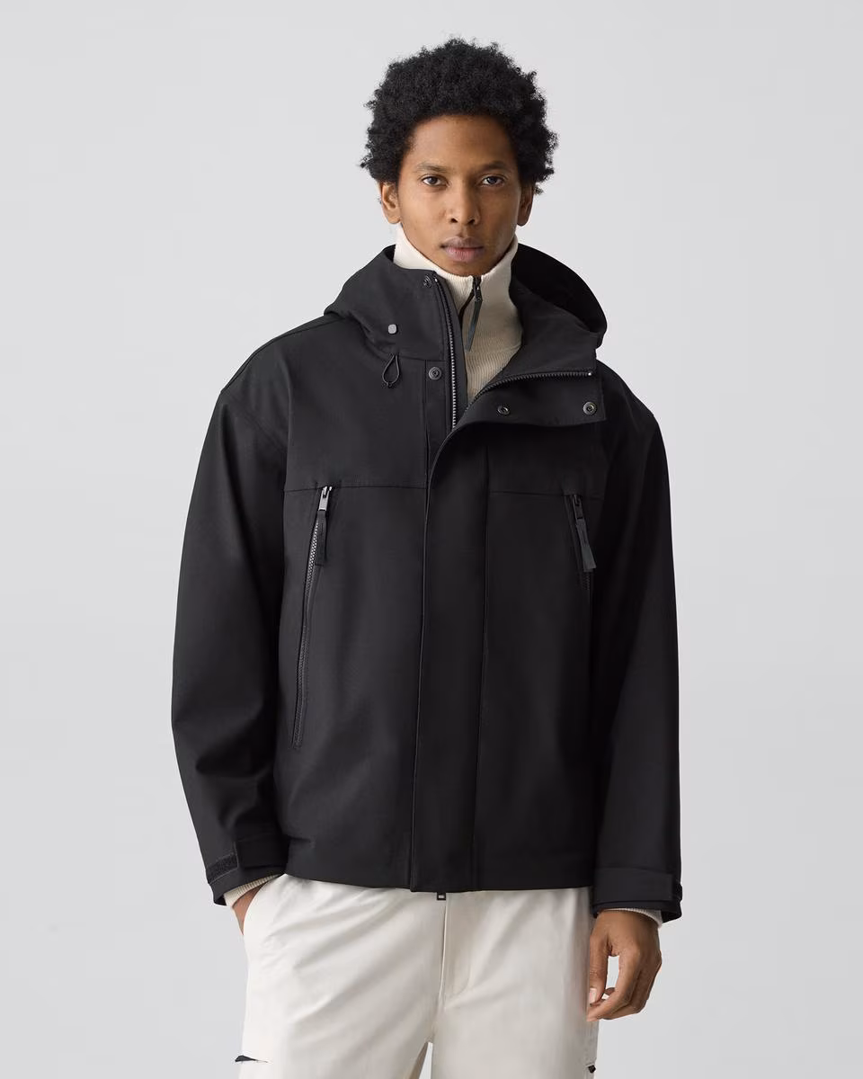 Hooded Jacket in Outer Shell