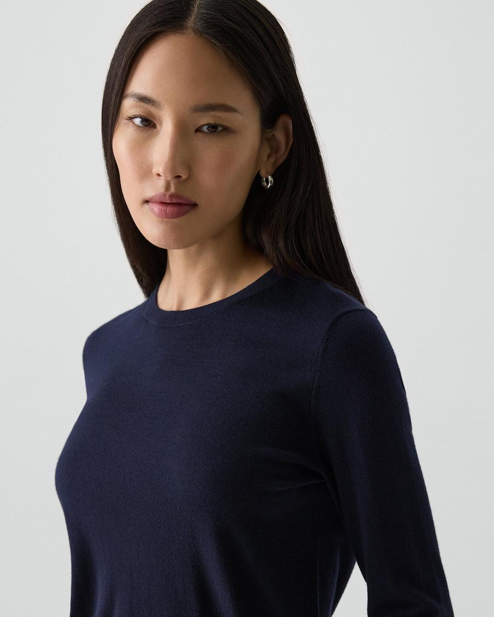 Crewneck Sweater in Regal Wool