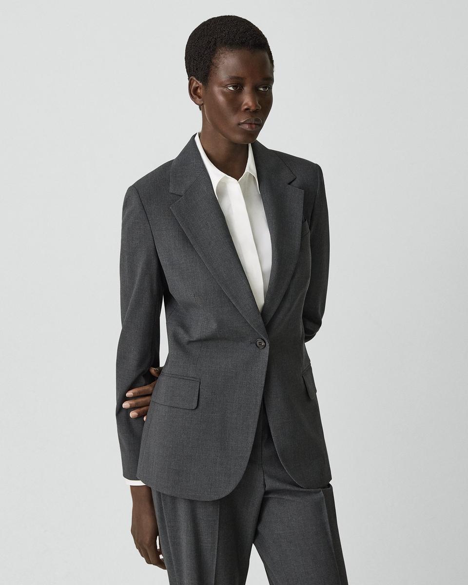 Lynnia Blazer in Good Wool