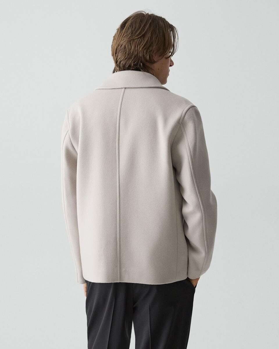 Peacoat in Plush Melton