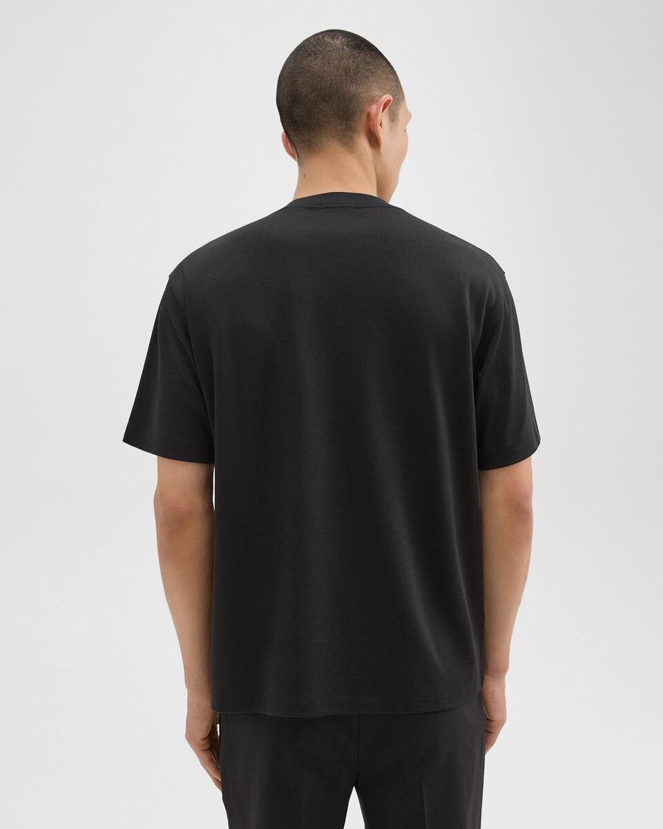 Relaxed Tee in Cotton Jersey