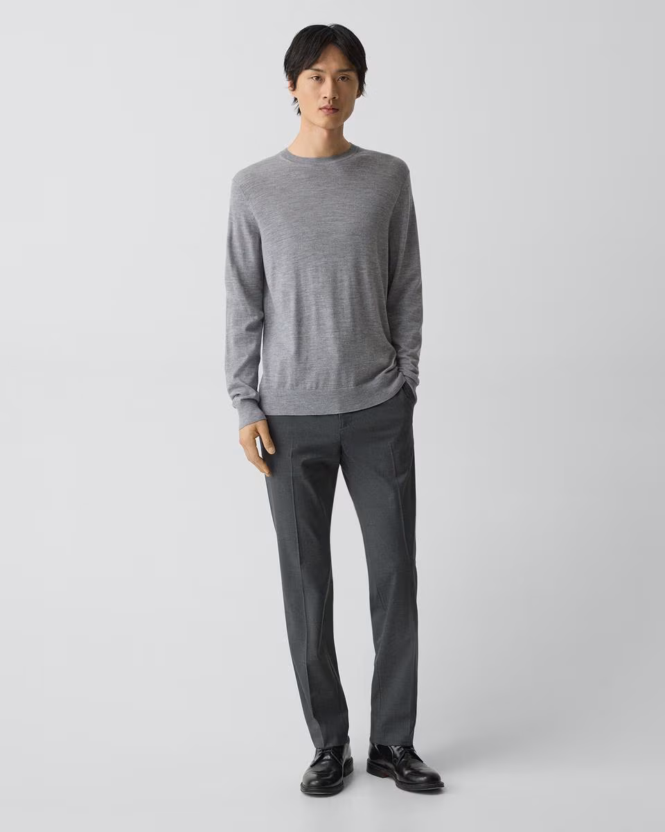 Crewneck Sweater in Regal Wool
