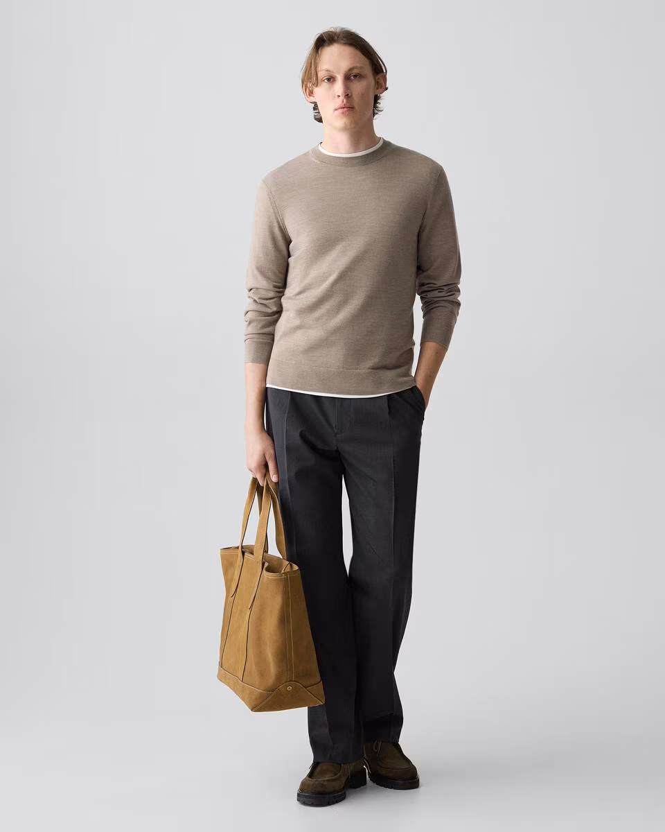 Crewneck Sweater in Regal Wool