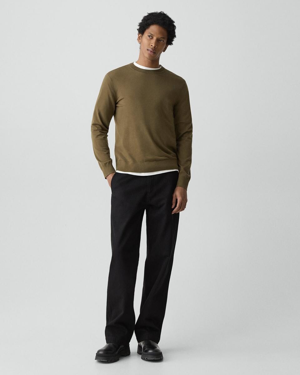 Crewneck Sweater in Regal Wool