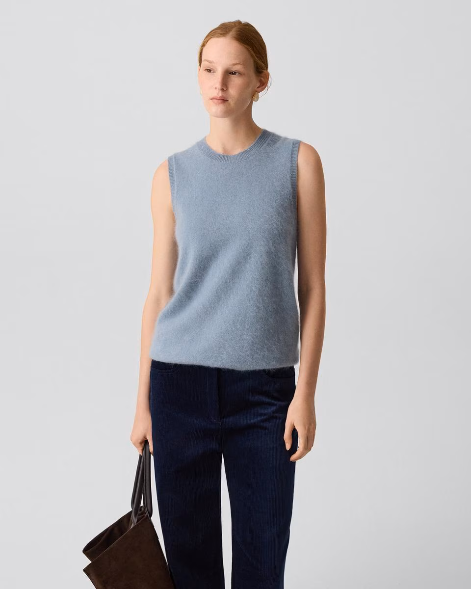 Brushed Top in Airy Cashmere