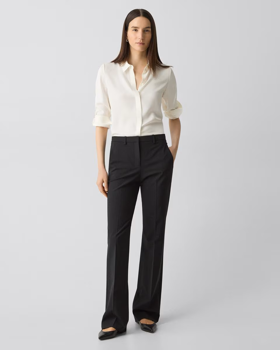 Flared Pant, 29'' in Good Wool