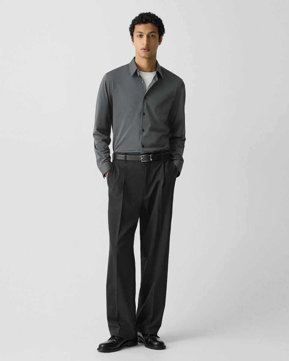 Sylvain Shirt in Structure Knit