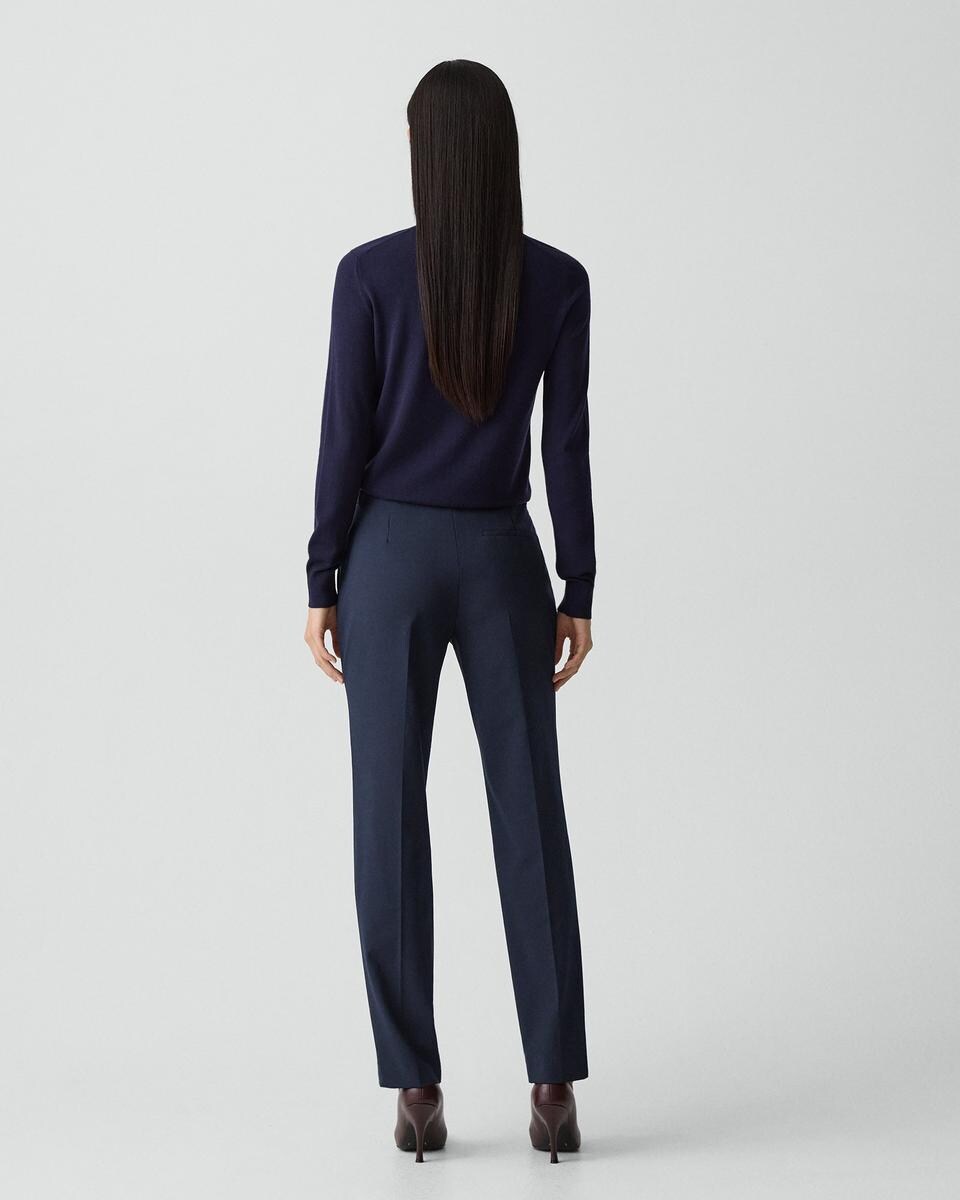 Treeca Full Length Pant in Good Wool