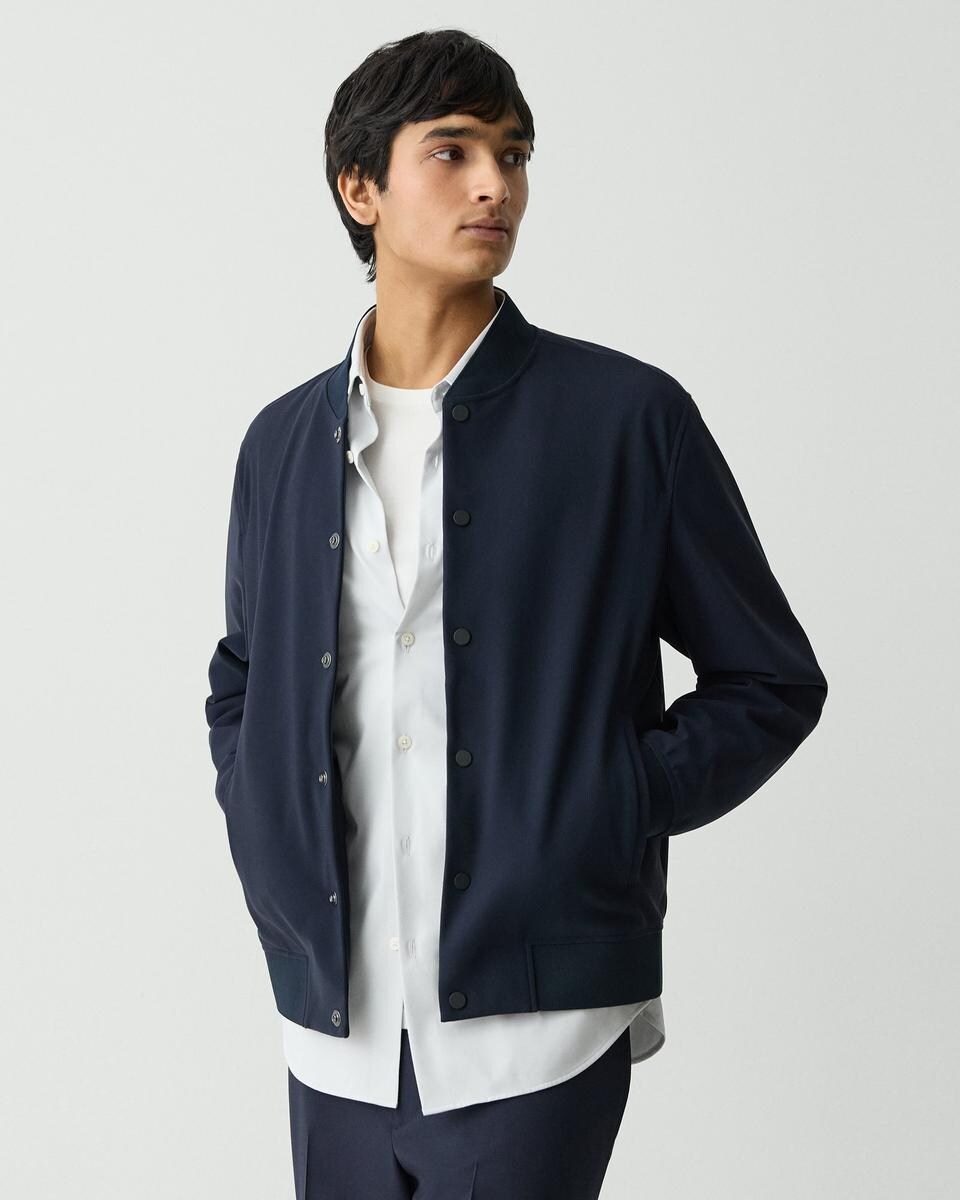Murphy Bomber Jacket in Precision Ponte