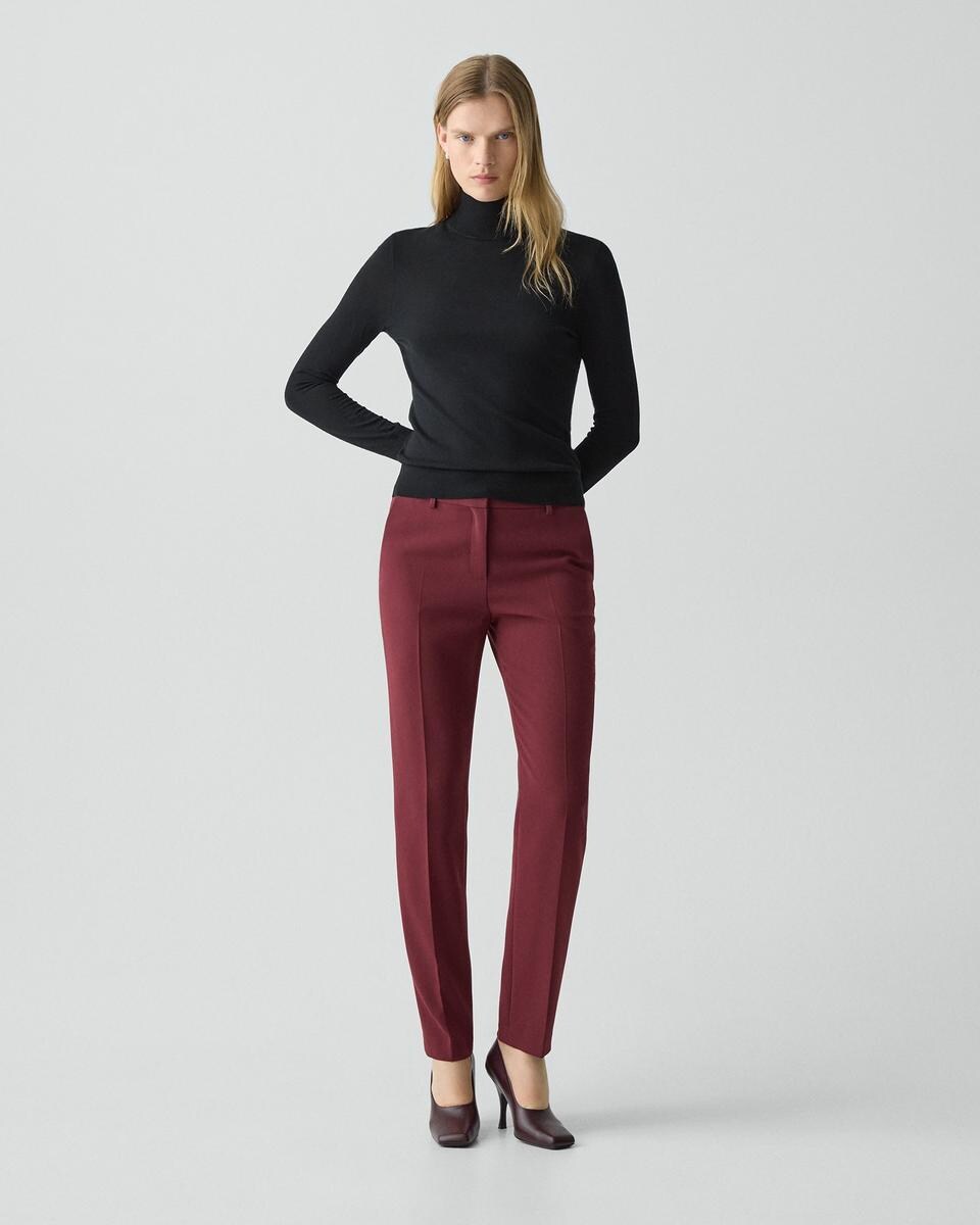 Treeca Full Length Pant in Admiral Crepe