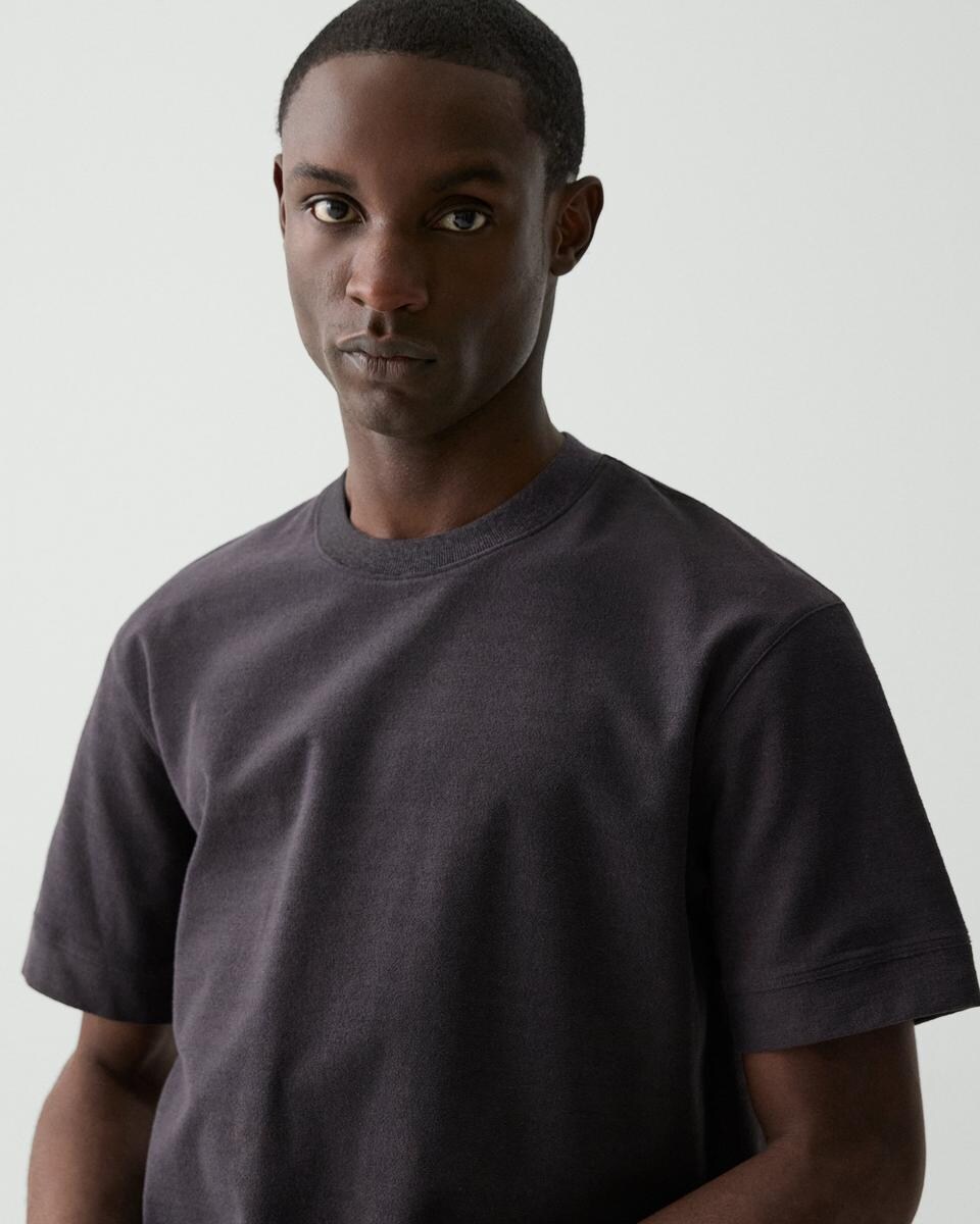 Relaxed Tee in Terry Cotton
