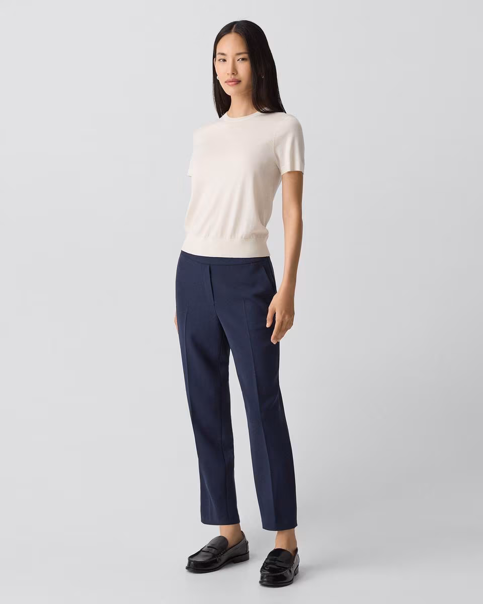 Treeca Pull-On Pant in Admiral Crepe