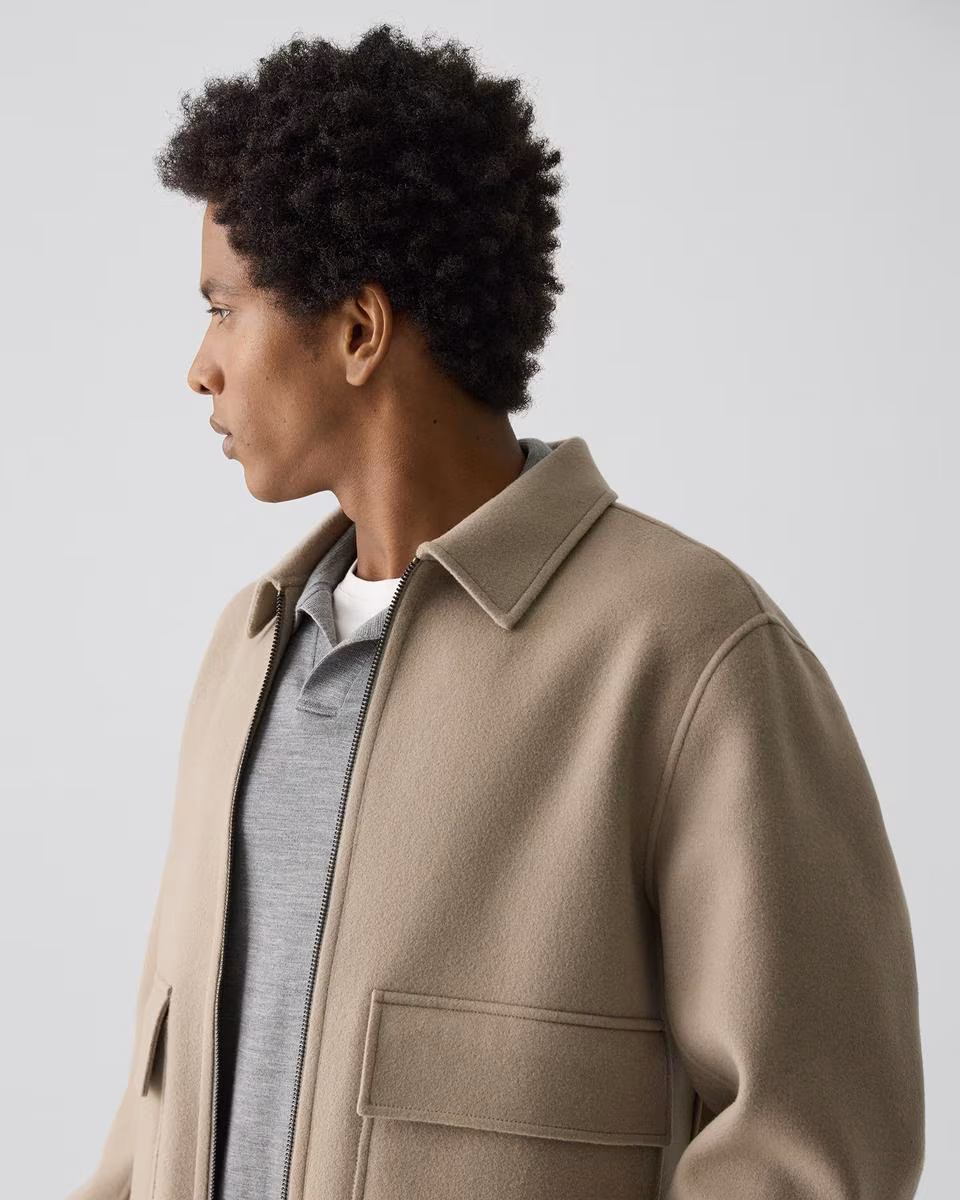 Sean Jacket in Double-Face Wool-Cashmere