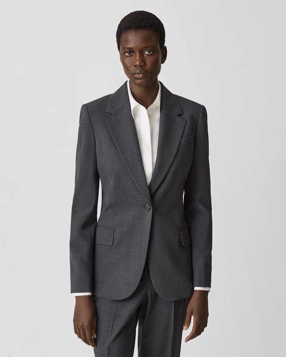 Lynnia Blazer in Good Wool