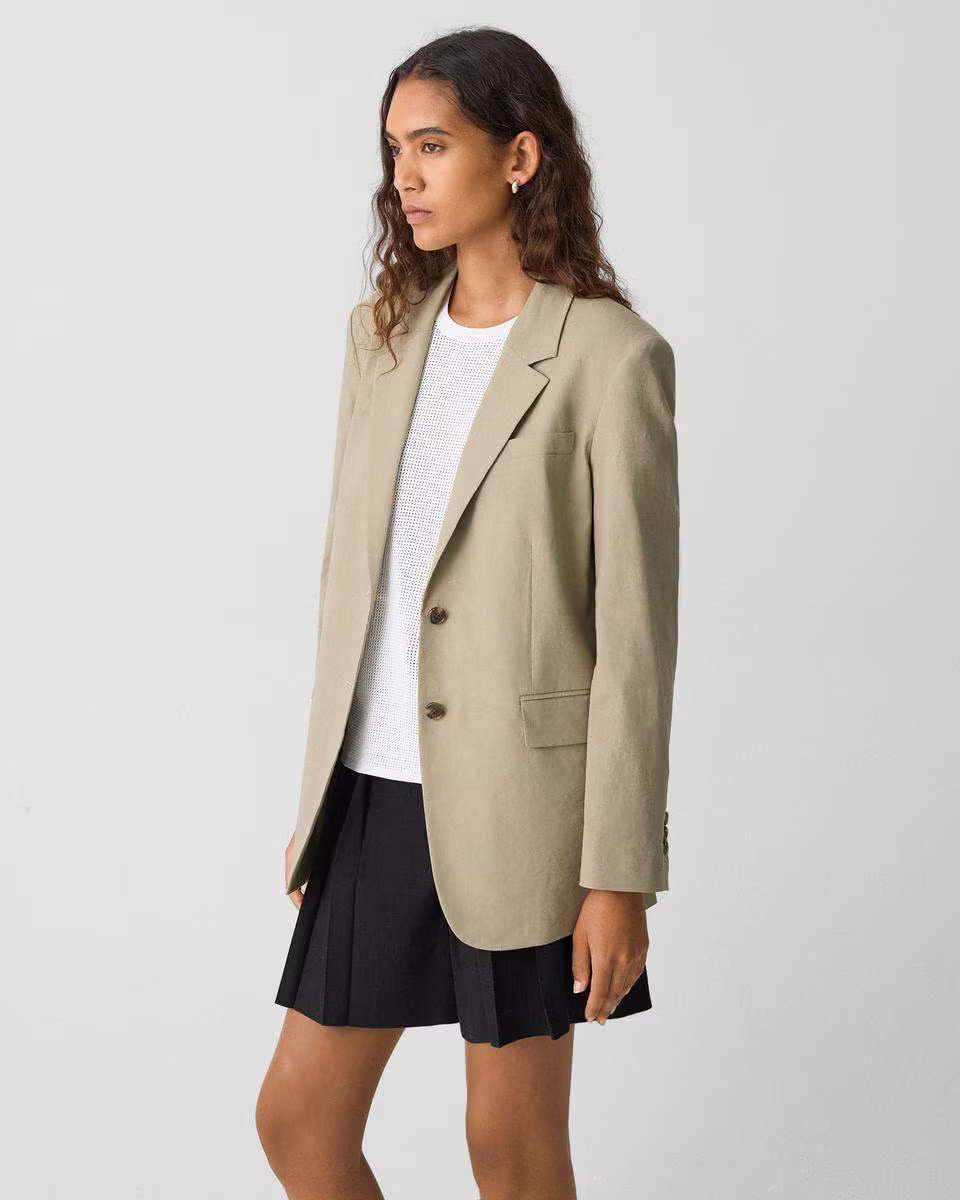 Relaxed Blazer in Good Linen