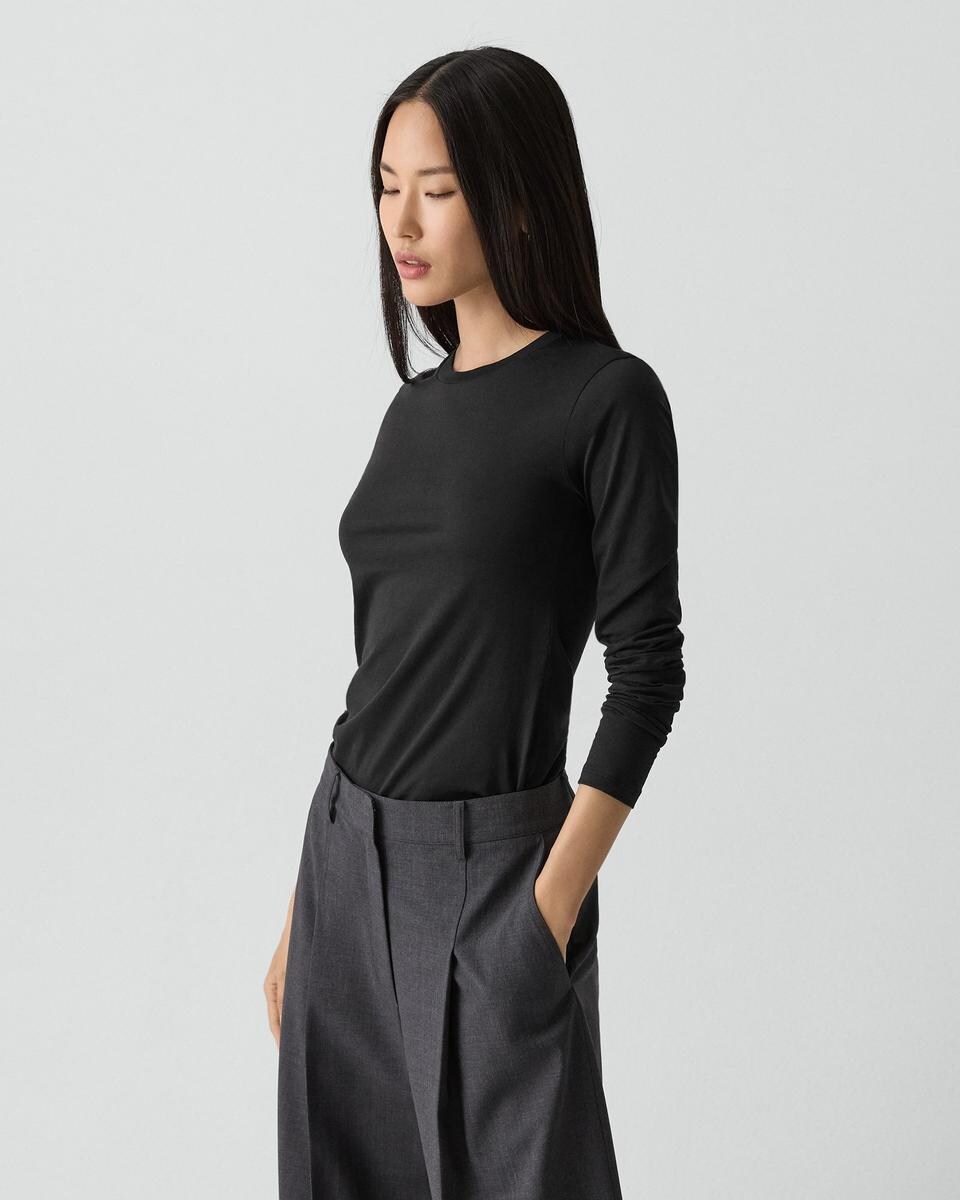 Tiny Long-Sleeve Tee in Organic Cotton