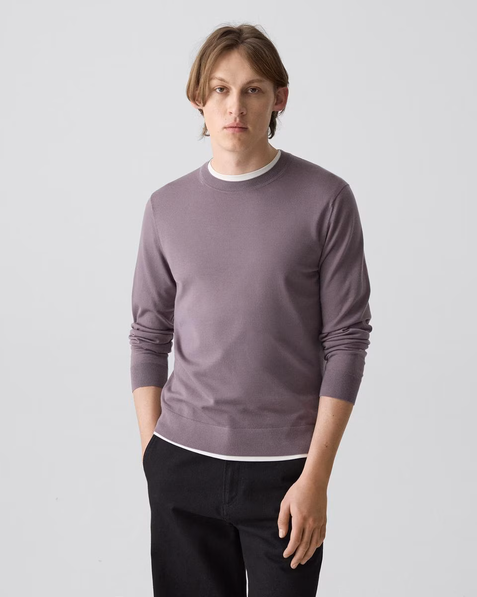 Crewneck Sweater in Regal Wool