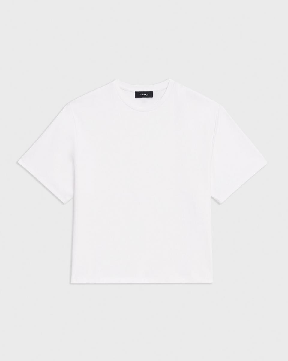 Boxy Tee in Cotton Jersey